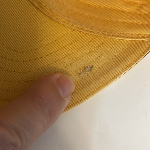 Ben Hogan baseball hat cap yellow strap adjustable golf embroidered - Picture 7 of 7